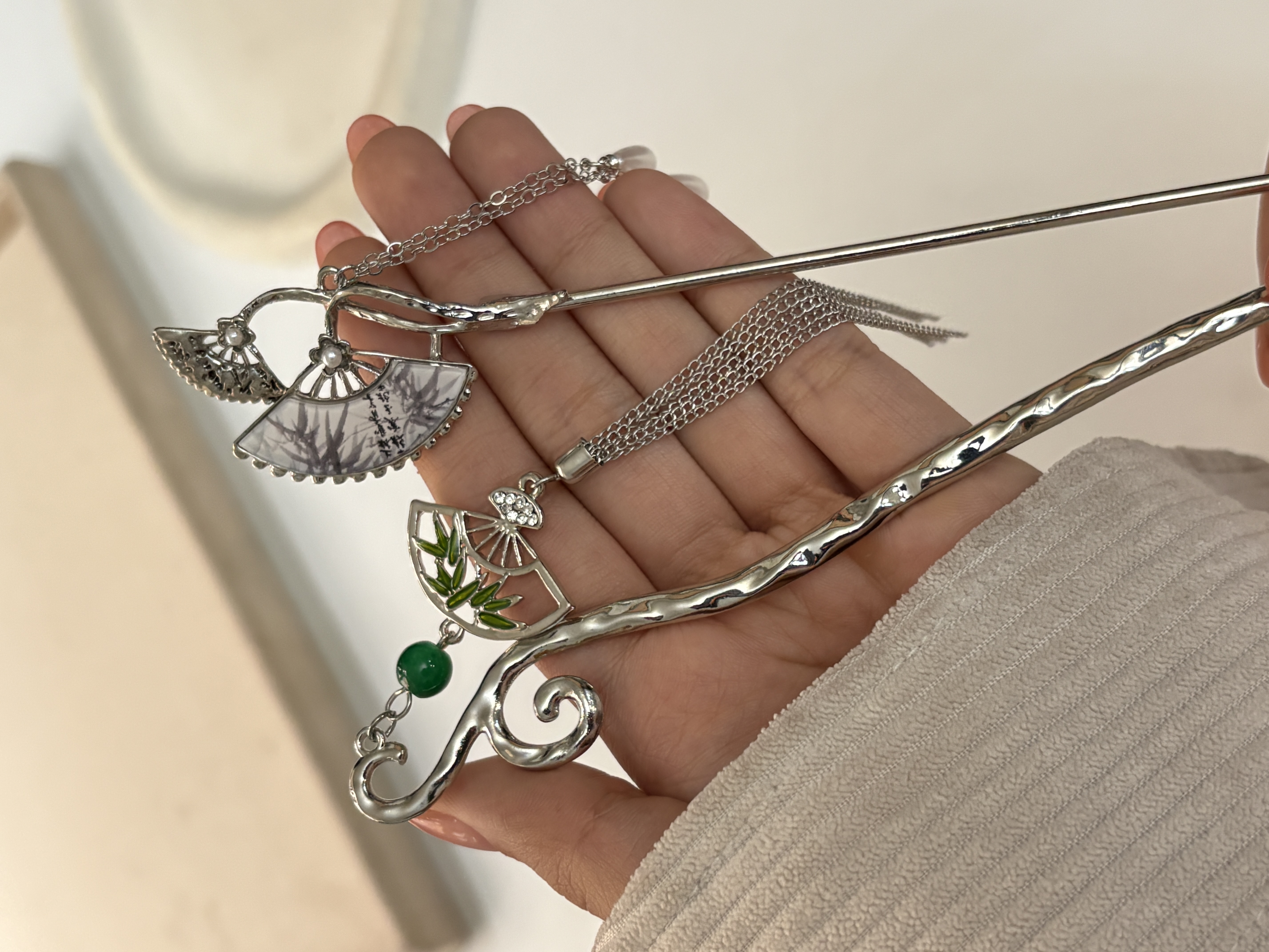 کانزاشی فلزی طرح بادبزن کد A968
